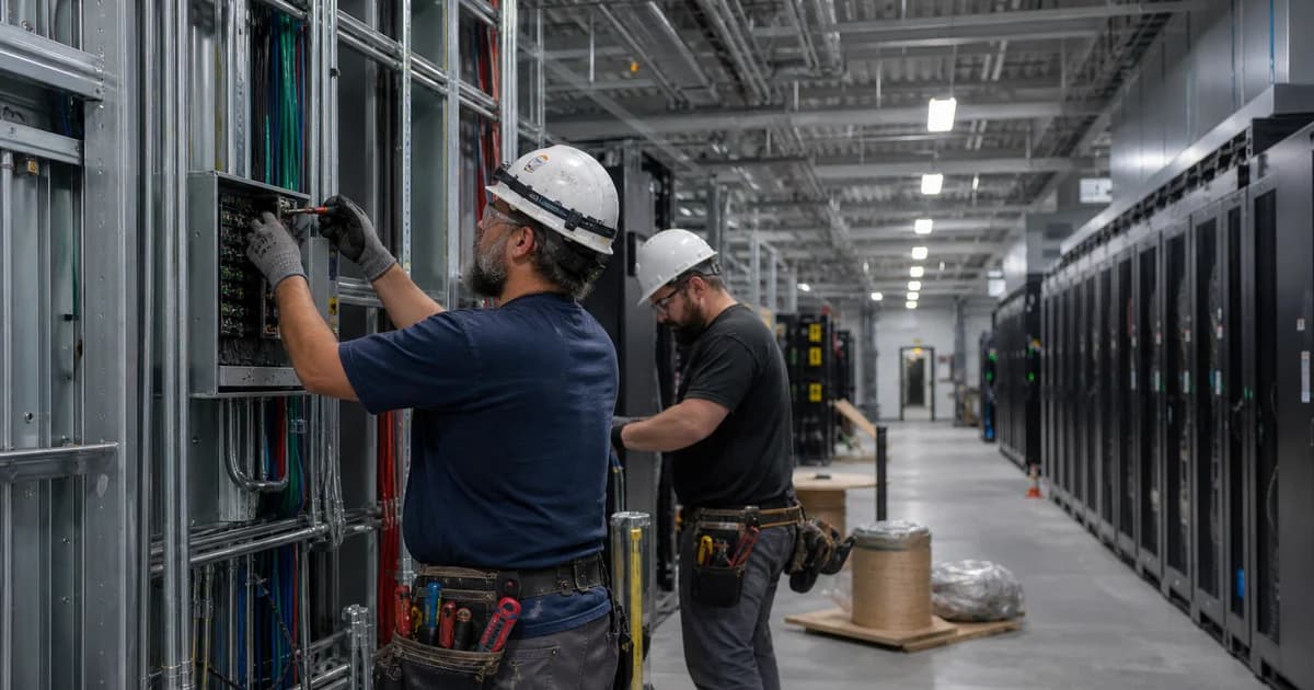 BlackRock destina US$ 100 milhões à formação técnica e expõe falta de eletricistas na expansão da IA