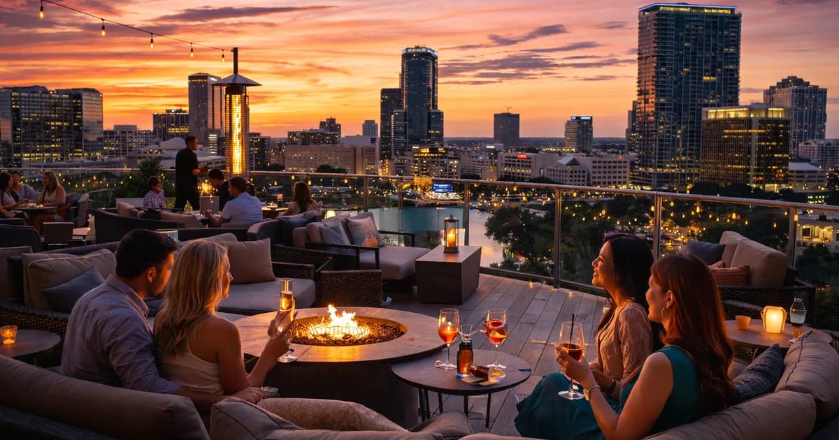 Os rooftops mais interessantes e charmosos de Orlando para ver o pôr do sol com um drink na mão