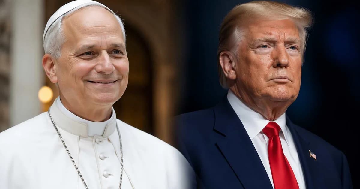 Papa Leão XIV tem imagem mais favorável que Trump entre eleitores nos EUA, aponta pesquisa
