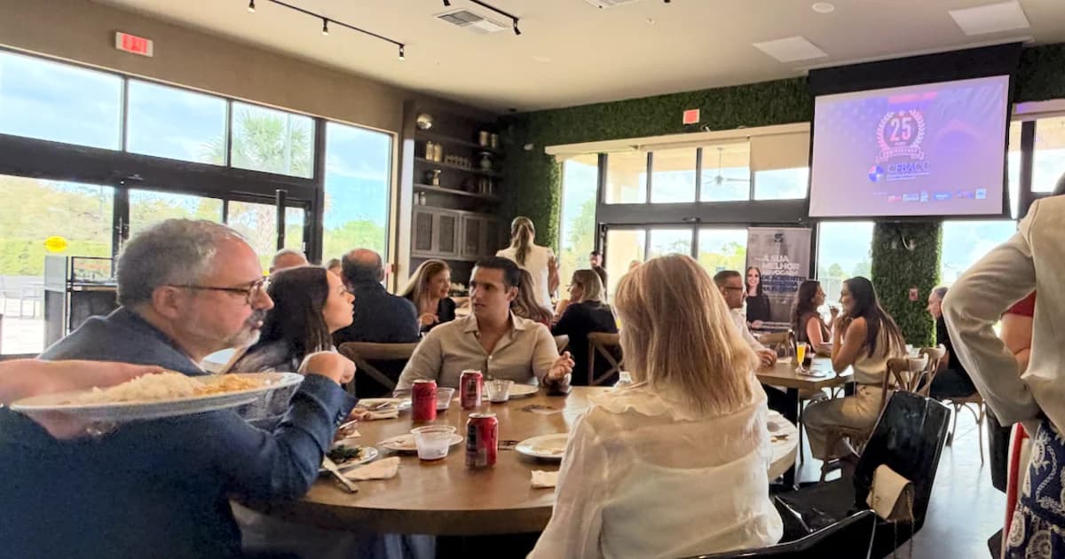 Feijoada empresarial da CFBACC destaca crescimento da comunidade brasileira na Flórida Central