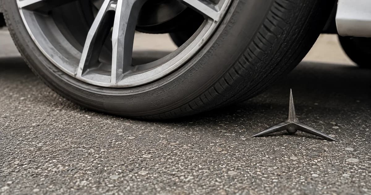 Parafusos voltam a preocupar motoristas em Orlando após dezenas de pneus furados na Narcoossee Road