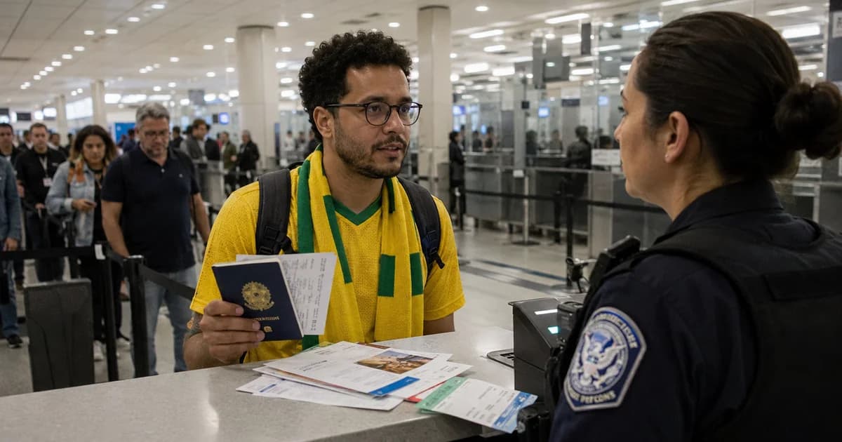 Copa do Mundo 2026: o que levar e como funciona a imigração dos EUA durante a viagem