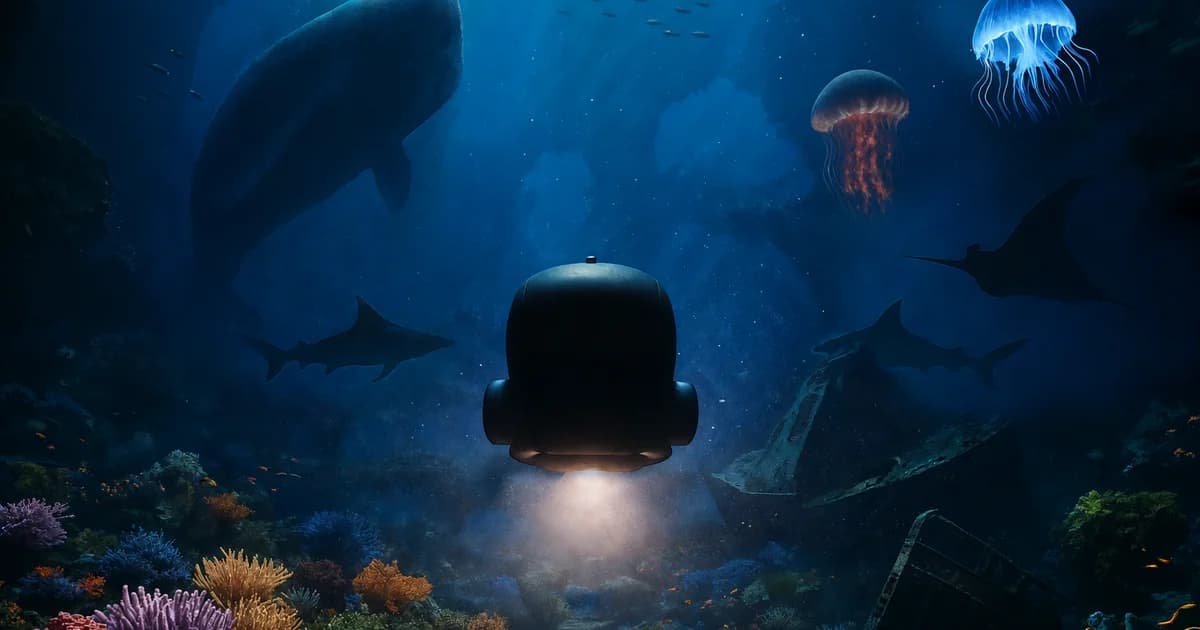SeaWorld prepara atração inédita com submersíveis suspensos em Orlando