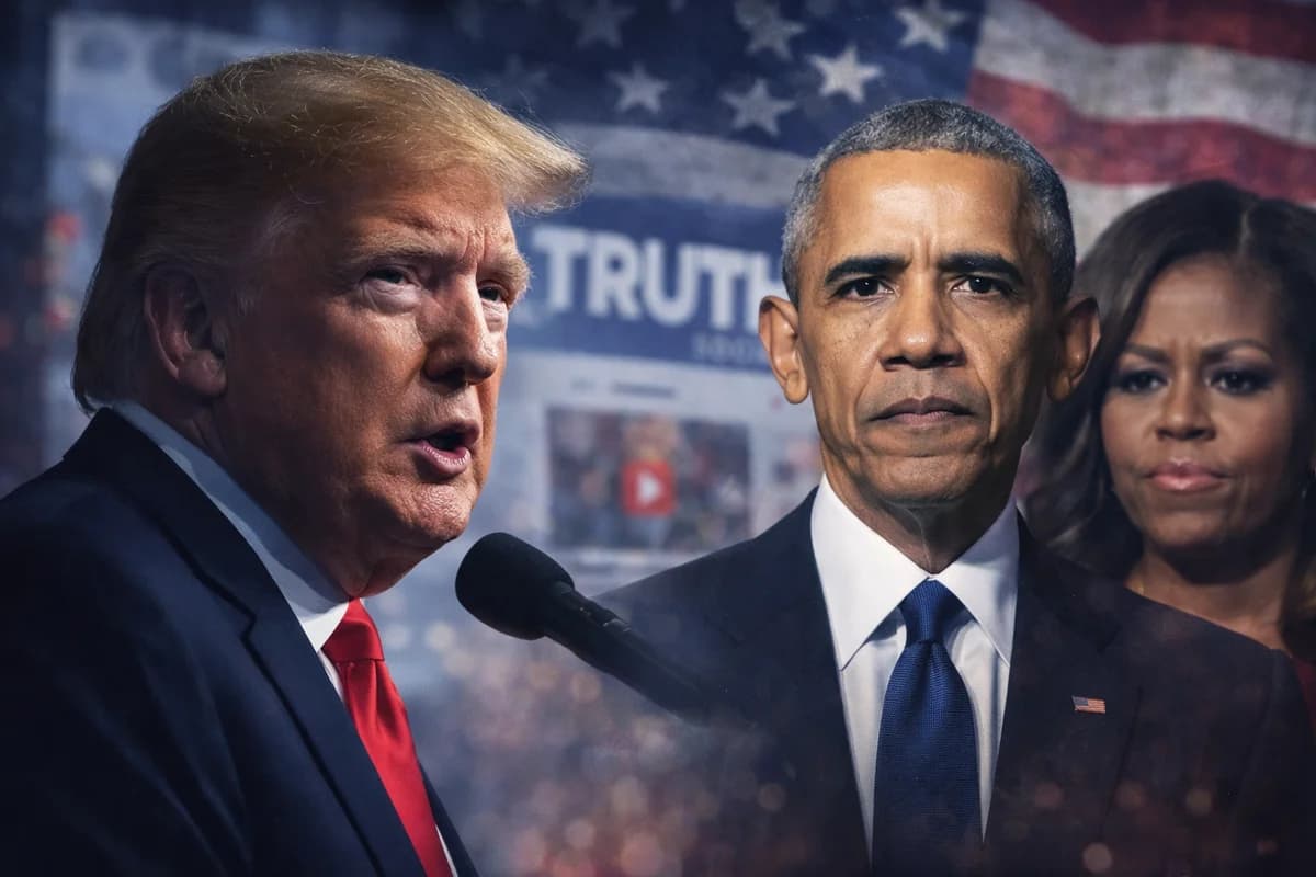 Trump diz que não viu trecho racista e se recusa a pedir desculpas após vídeo com Obama