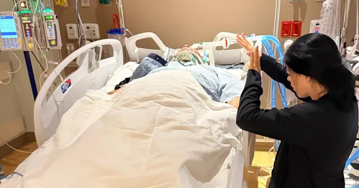 Operador de guincho segue internado após grave acidente e família intensifica campanha de ajuda