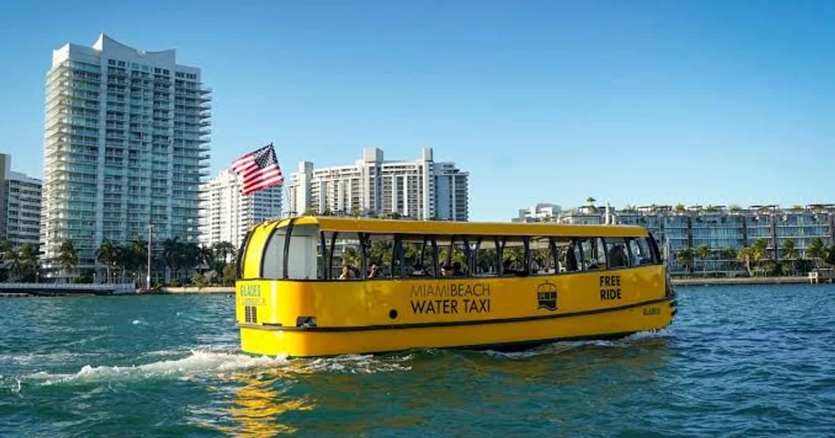 Táxi aquático grátis em Miami: como pegar e fazer a travessia mais bonita até Downtown