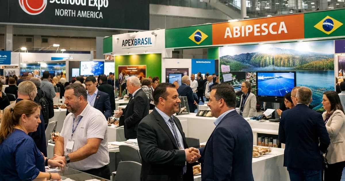 Brasil usa feira nos EUA para ampliar exportações de pescado e mira liderança global