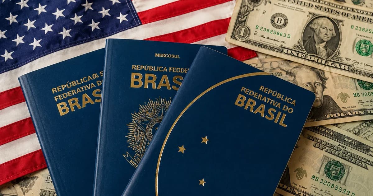 Taxa de recusa do visto americano cai para 14,87% entre brasileiros