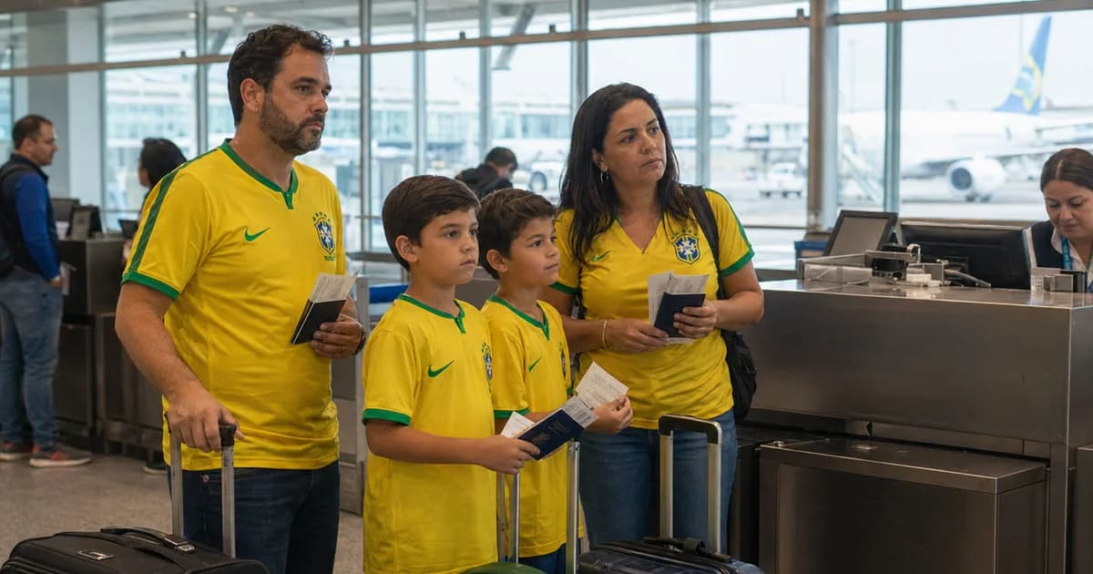 Alerta para viajar aos EUA na Copa de 2026 acende sinal amarelo para brasileiros