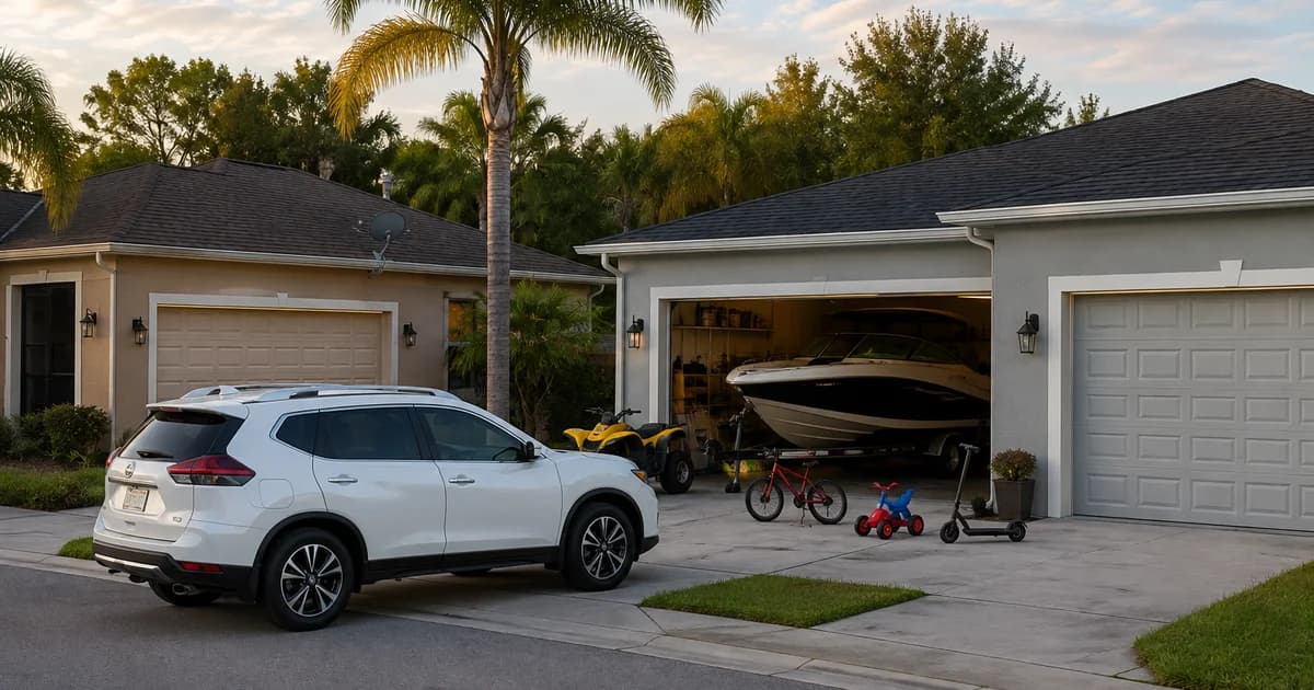 Por que tantos americanos deixam o carro fora da garagem