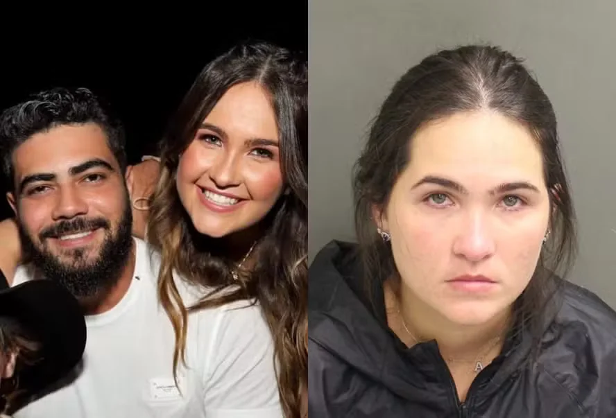 Esposa de Henrique, da dupla Henrique & Juliano, é presa em Orlando após ocorrência no trânsito