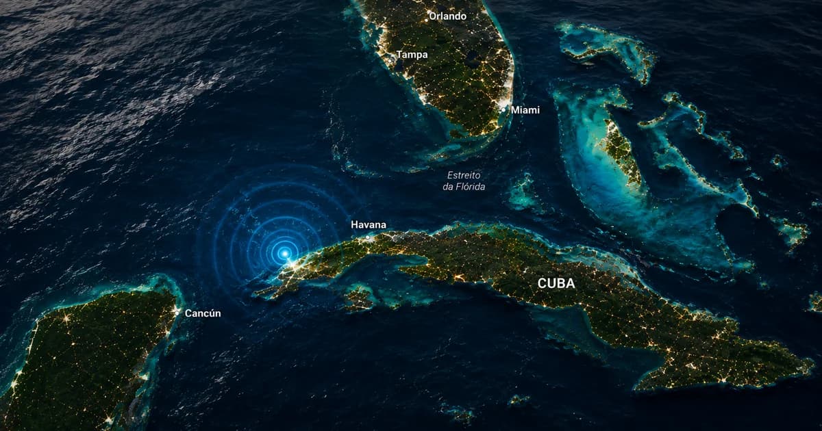 Terremoto de 6,1 perto de Cuba é sentido na Flórida e provoca relatos de tremor em Orlando