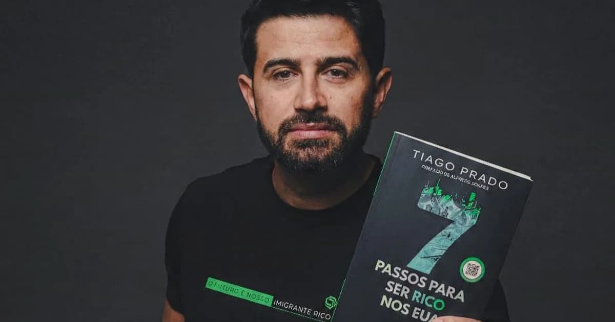 Tiago Prado lança livro sobre construção de patrimônio nos EUA e reúne leitores em São Paulo