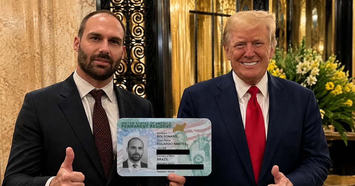 Você conseguiria o mesmo Green Card de Eduardo Bolsonaro? Veja quem pode pedir o EB-1A
