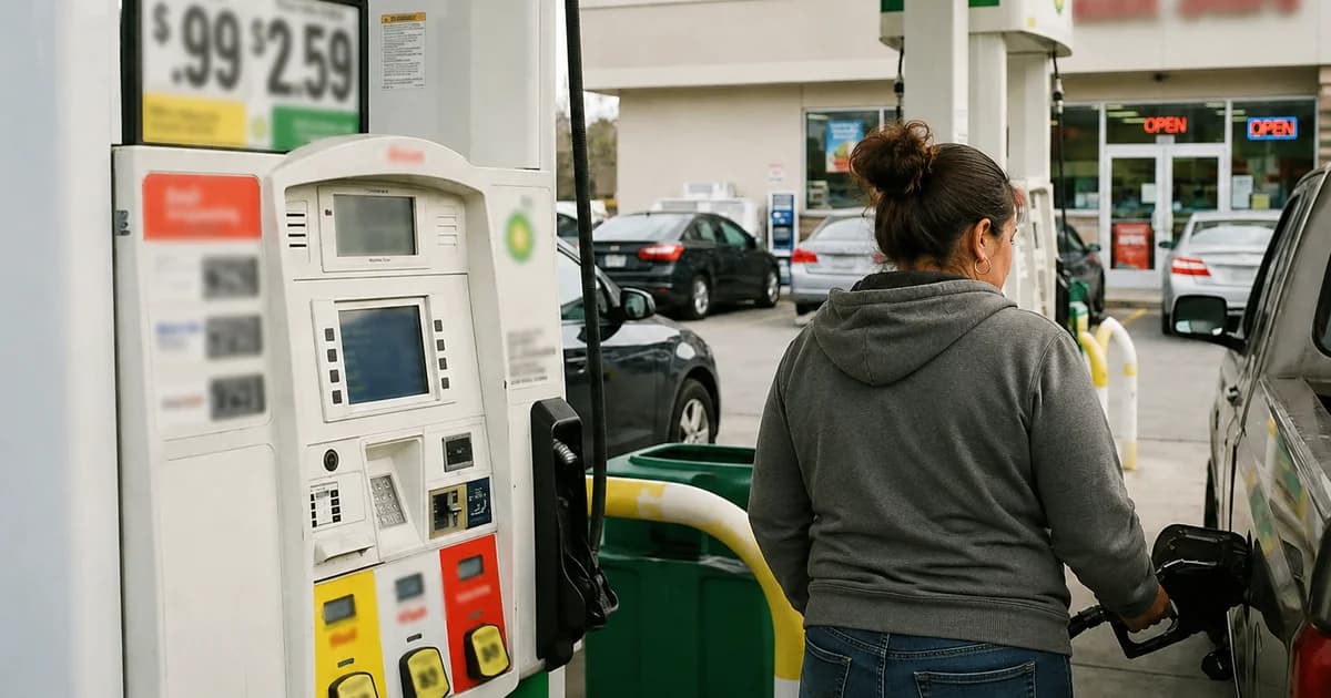 Gasolina acima de US$ 4,50 pressiona orçamento e derruba confiança do consumidor nos EUA
